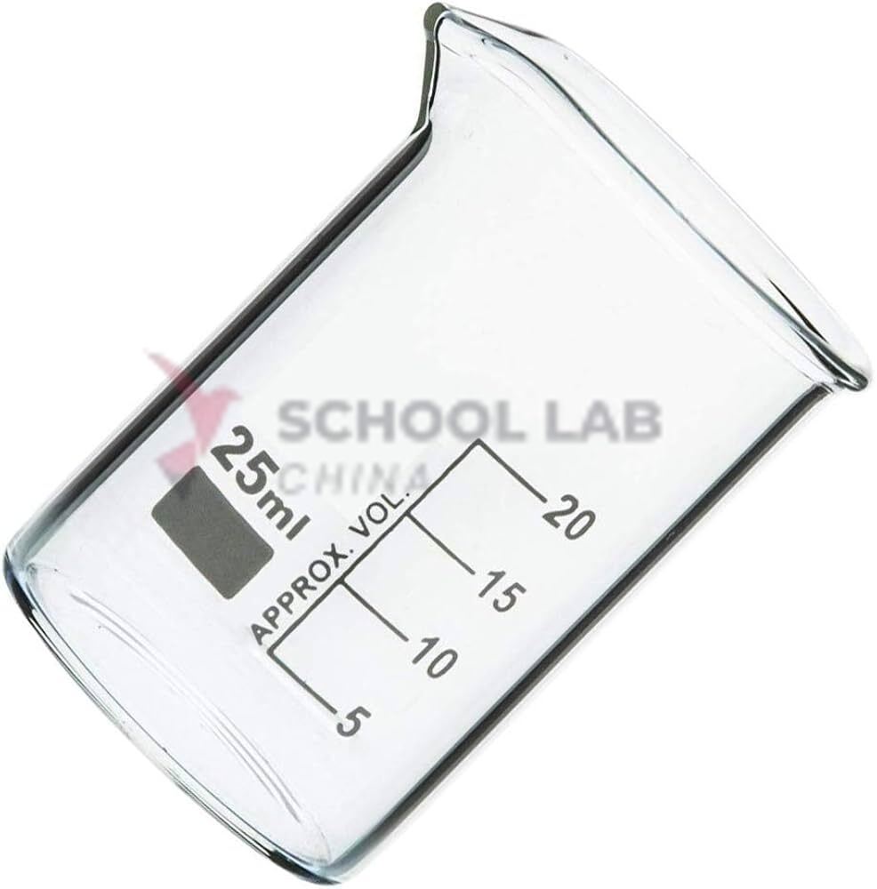 Glass Beaker, Squat Form - Pack of 10